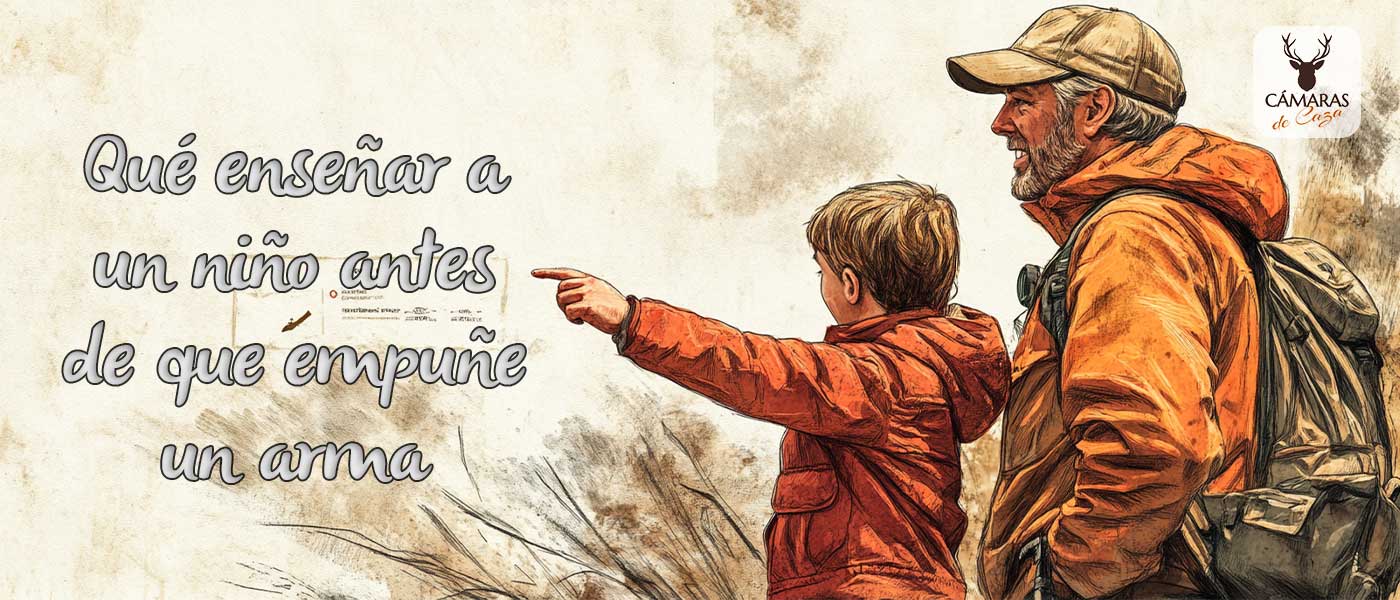 qué enseñar a un niño antes de su primera cacería