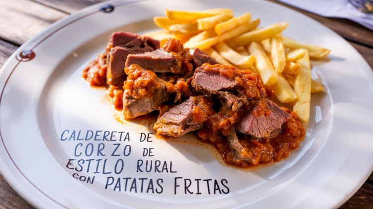 caldereta de corzo estilo rural caldereta de corzo con patatas