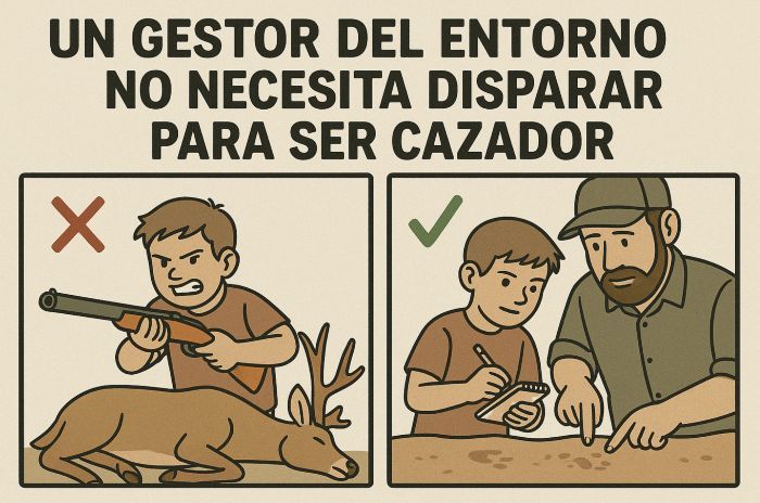 un gestor del entorno no necesita disparar para ser cazador un gestor del entorno no necesita disparar para ser cazador