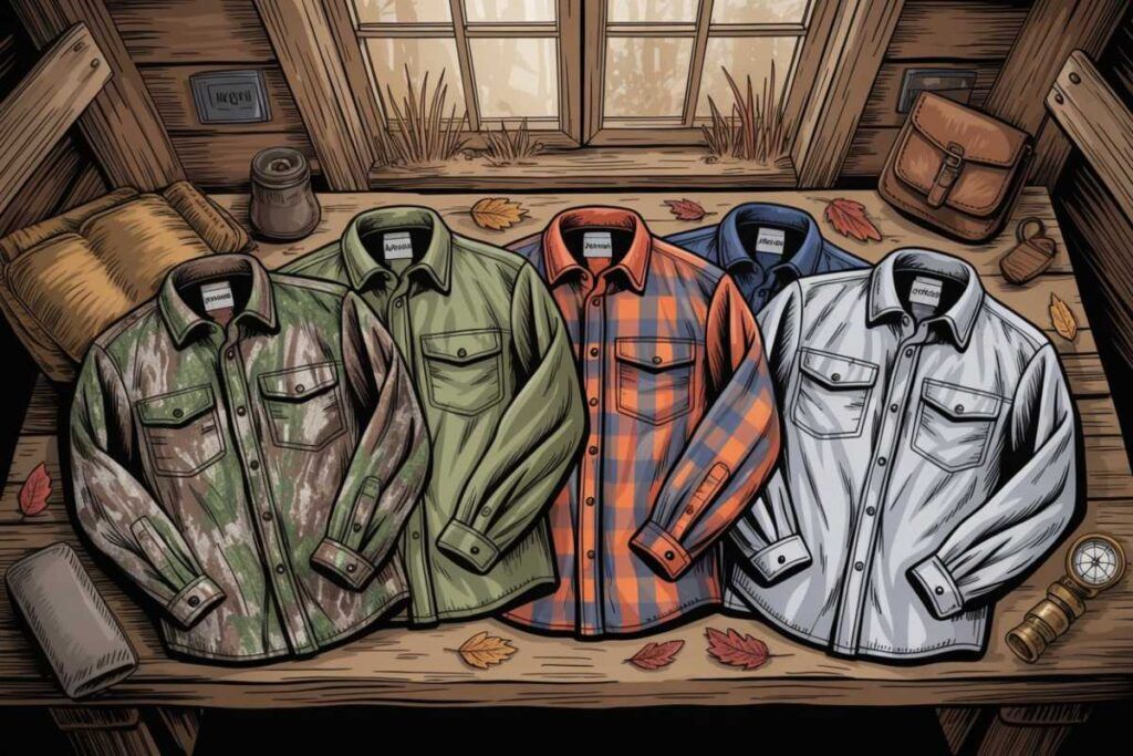 camisas para ir a cazar