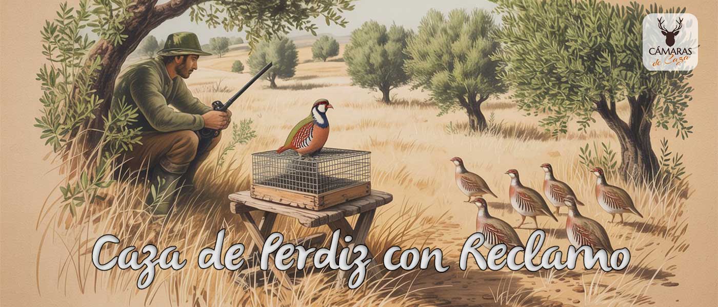 caza de perdiz con reclamo